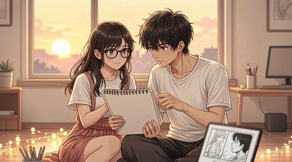 Teach Me First Comic: A Beautiful Journey of Love, Art, and Emotion