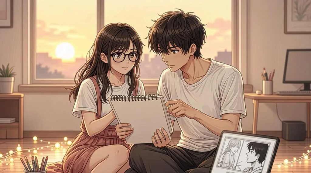 Teach Me First Comic: A Beautiful Journey of Love, Art, and Emotion