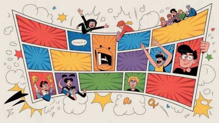 Comic Strip Template