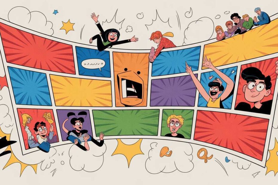 Comic Strip Template