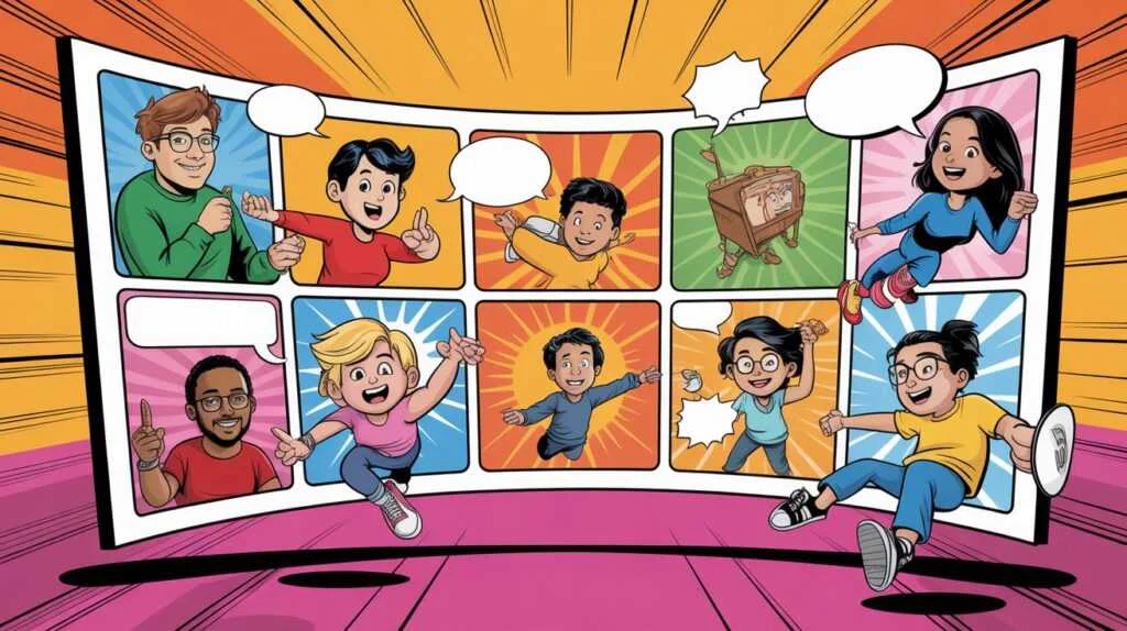 Comic Strip Template