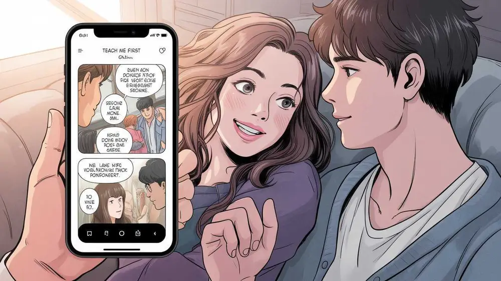 Teach Me First Comic Art