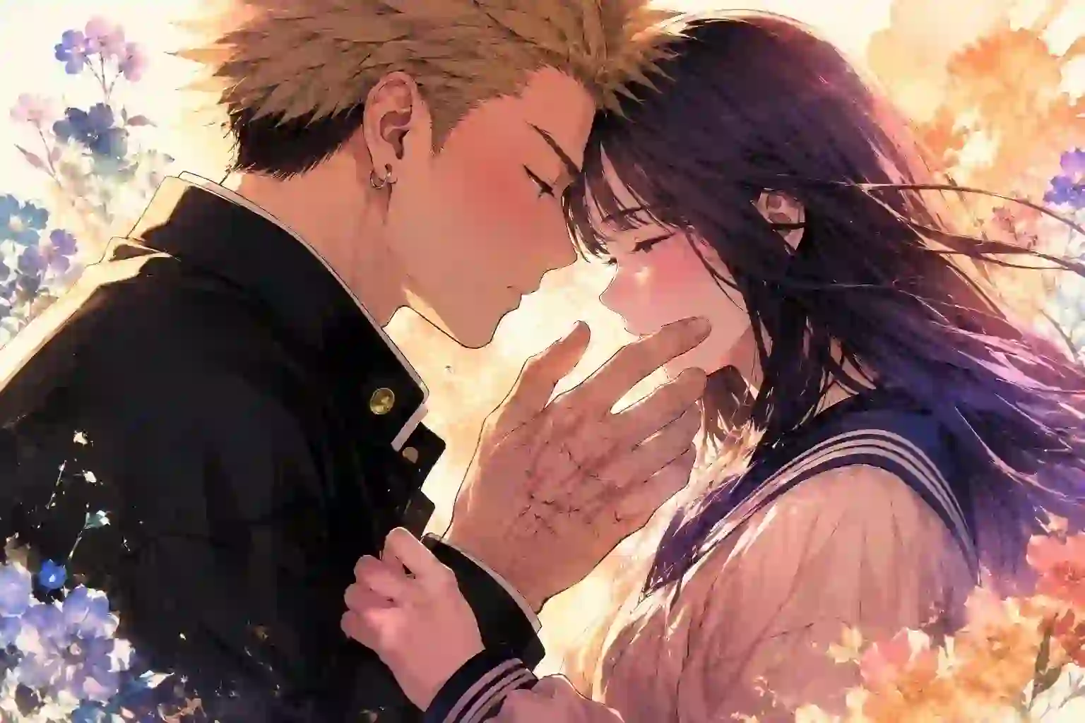 The Fragrant Flower Blooms with Dignity Manga