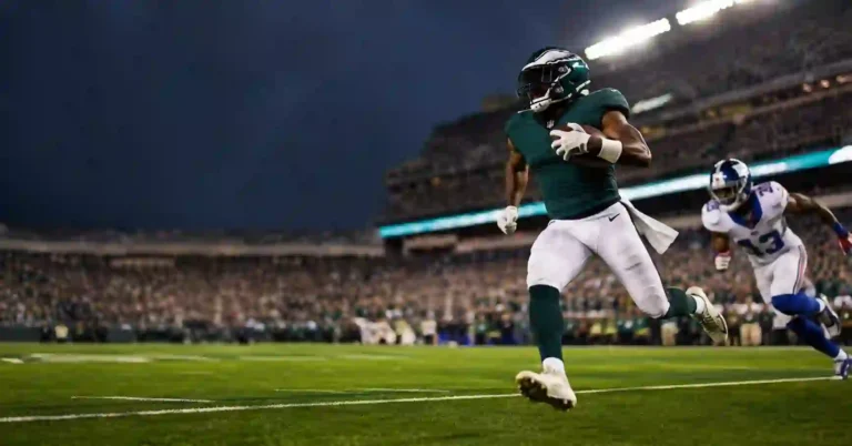 Philadelphia Eagles vs New York Giants Match Player Stats