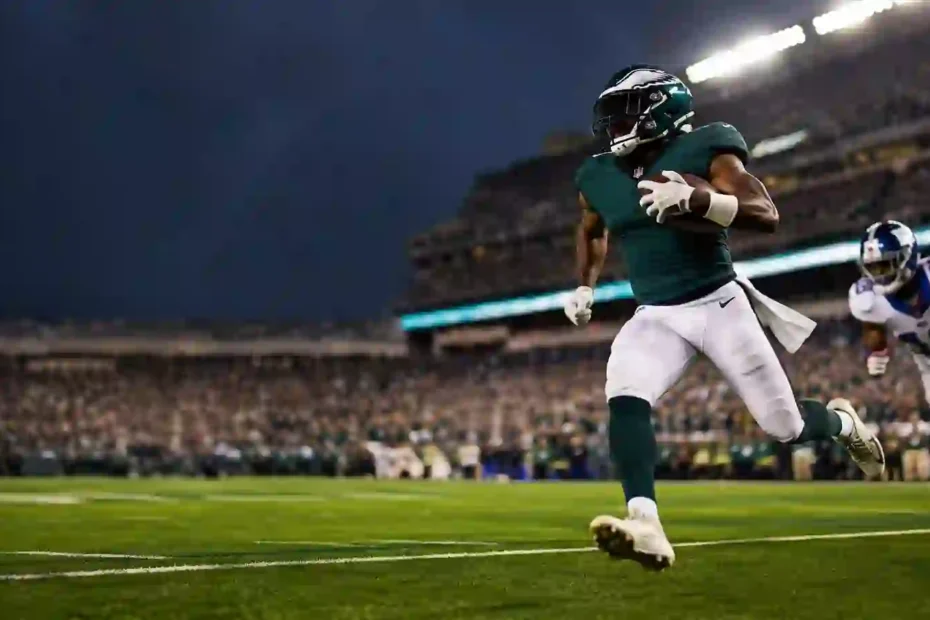Philadelphia Eagles vs New York Giants Match Player Stats