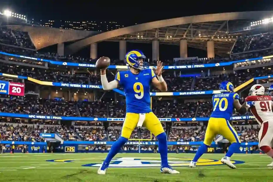 Arizona Cardinals vs Los Angeles Rams Match Player Stats