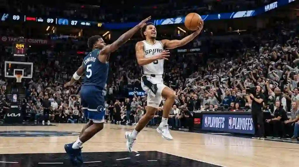 San Antonio Spurs vs Timberwolves Match Player Stats: Stephon Castle Leads Spurs to Series-Clinching Victory